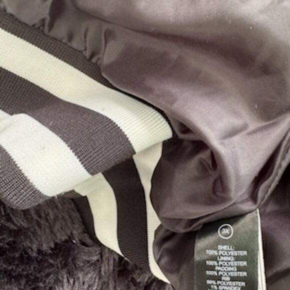 Black Puffy Coat - Picture 2 of 2